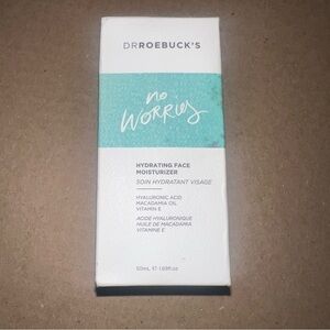 Dr. Roebuck's No Worries Hydrating Face Moisturizer - brand new in box